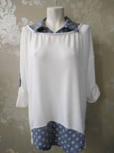 Casual double blouse